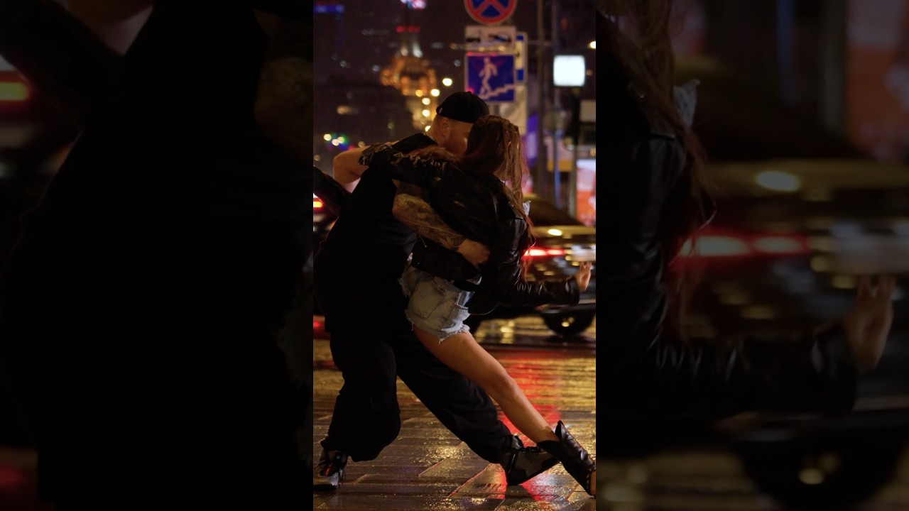 Street Tango. Pavel Sobiray and Ekaterina Trushina.