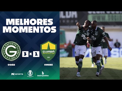 Gols e lances de Goiás x Cuiabá
