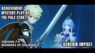 [Genshin Impact Achievement] Mystery Play Of The Pale Star: Retrieve The "Exaiphanes Blade" Ice Cave