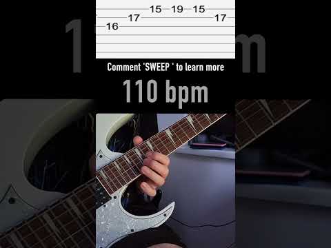 04 C-Minor 3-String Sweep V2 - Lessons - Guitar