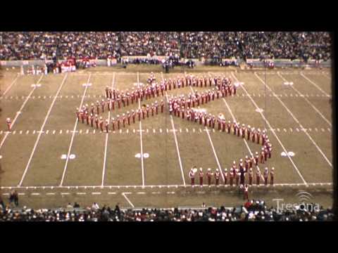 1957 OU Halftime Show Celebrating Oklahoma's 50th Anniversary of Being Admitted to the Union