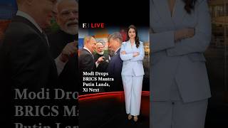 Putin Lands, Xi Next PM Modi Drops BRICS Mantra | Firstpost Live