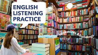 English Listening Practice | Bookstores, Buildings and Laneways in Melbourne Australia