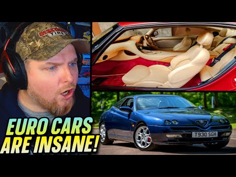 American Reacts to Obscure European Cars That Americans are just learning about..