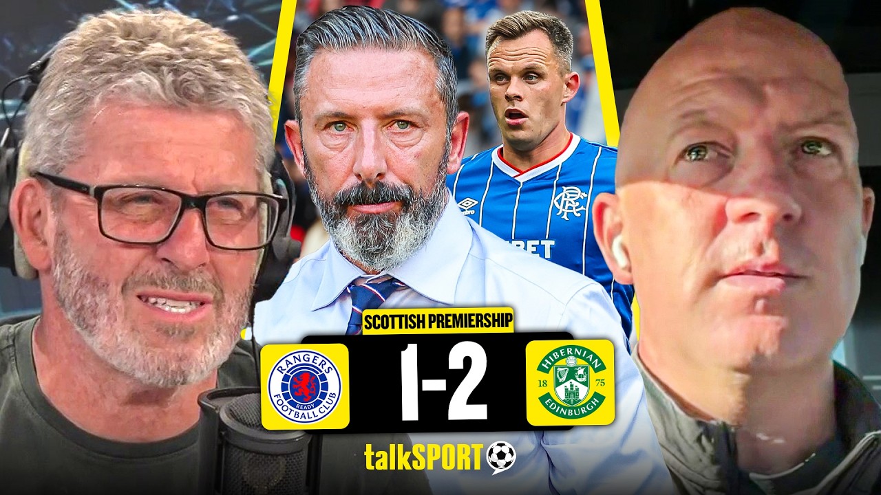 talkSPORT REACT to Rangers' POOR START to the season after DRAMATIC DEFEAT to Hibs at Ibrox!