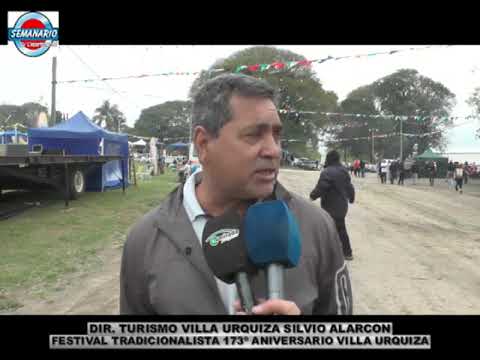 VILLA URQUIZA   FIESTA TRADICIONALISTAS   173º ANIVERSARIO   DIR  TURISMO SILVIO ALARCON