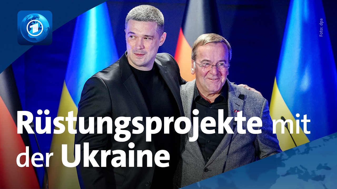Besuch in der Ukraine: Verteidigungsminister Pistorius will Zusammenarbeit bei Rüstungsprojekten