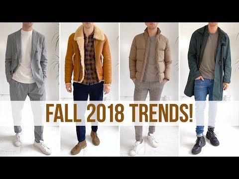 Men’s Fall Fashion Trends You NEED to Know Right Now | Style Inspiration 2018 Video