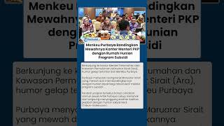 BERI SINDIRAN ! Menkeu Bandingkan Mewahnya Kantor Menteri PKP dengan Rumah Hunian Program Subsidi