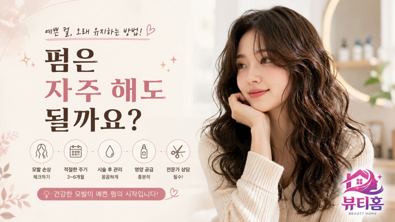 펌은 자주 해도 될까요?