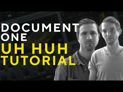 How To Make BASSES Like DOCUMENT ONE - UH HUH | Serum Tutorial