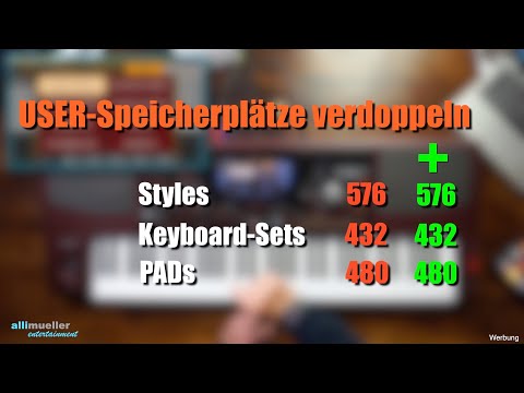 Pa1000/4X - USER-Plätze verdoppeln #345