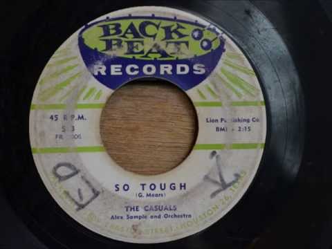 CASUALS AKA ORIGINAL CASUALS - SO TOUGH / I LOVE MY DARLING - BACK BEAT 503 - 12/57