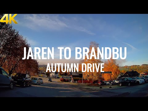 Relaxing Drive during Autumn in 4K | Norway's Countryside