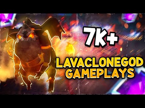 LAVACLONE 7000+ TROPHIES ON HARD SEASON - LADDER PUSH CLASH ROYALE!!