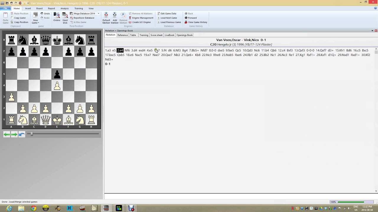ChessBase 12 Opening Keys