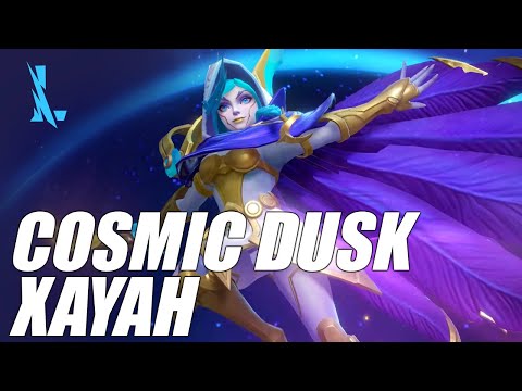 League of Legends: Wild Rift Cosmic Dusk Xayah Skin Spotlight