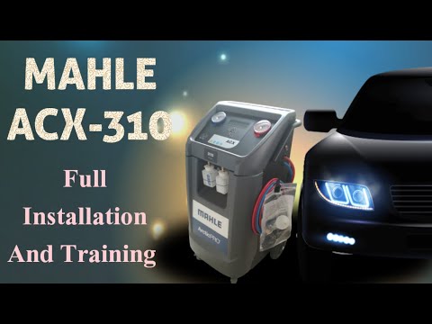MAHLE ACX-310 | Full Installation and Training Video | Skoda | Best AC Recovery Machine for Car