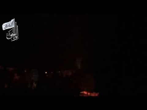 استهداف مقرات النظام بقذائف الهاون في حي الزهراء في مدينة حمص