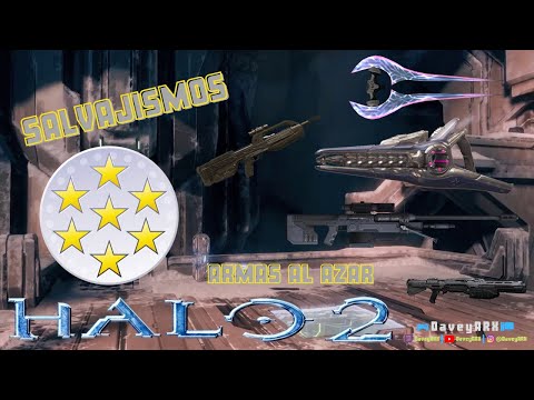 Halo 2 Salvajismo Asesino - FFA Armas al Azar Compilación Medallas Rachas en Español