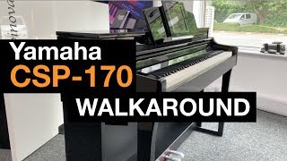 Yamaha CSP170 digital piano walkaround
