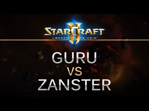 SC2 -- Legacy of the Void -- Guru (Z) v Zanster (Z) G2 on Prion Terraces