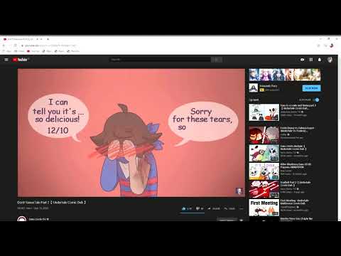 react to dont nametale (by sans comic tv)