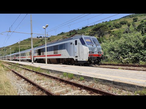 Intercity Sun 702 Reggio Cal. C.le - Roma T.ni + Regionale 5481 Lamezia T. - Reggio Cal. C.le