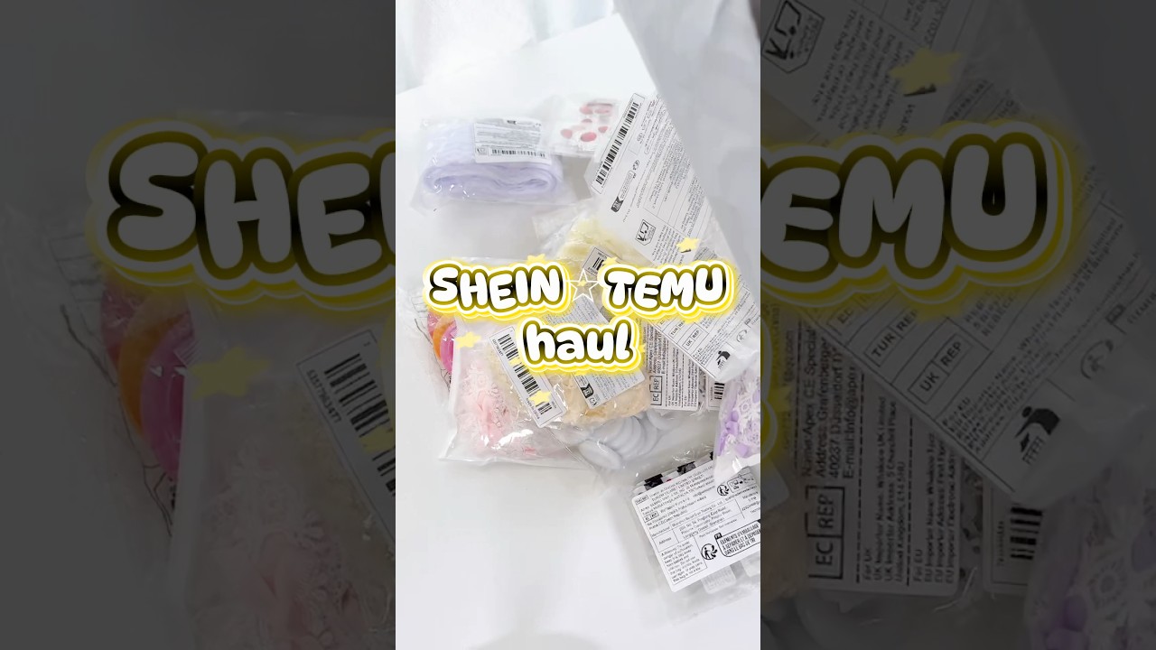 購入品紹介　　#shein#temu#handmade#haul#推し活グッズ #diycrafts #ぬい活 #オタ活