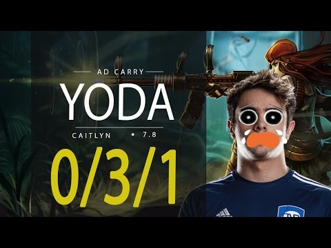LOL ProTV - YoDa - CAITLYN ADC vs VARUS [BRTT] (19/04/2017)