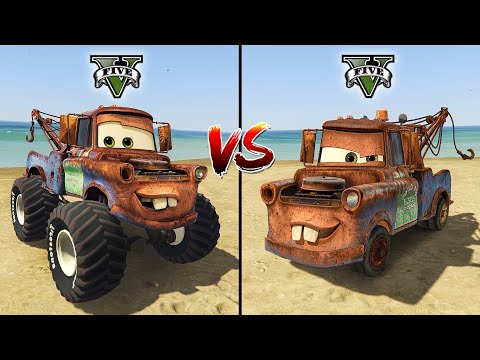 Monster Truck Tow Mater vs Normal Tow Mater in GTA 5 - which is best?