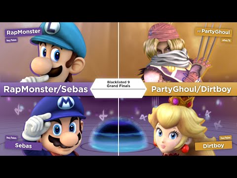Blacklisted 9 Doubles GF - RapMonster/Sebas (B) vs PartyGhoul/Dirtboy (R) [L]