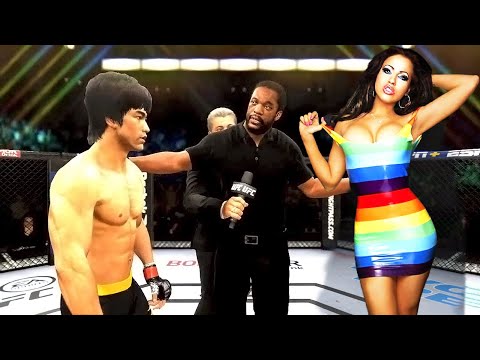 UFC 4 | Bruce Lee vs. Pop It Girl (EA Sports UFC 4)