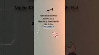 Download lagu My Hope Allah | WhatsApp Beautiful Islamic Status #muslim #muslimstatus #islam #oneummah mp3