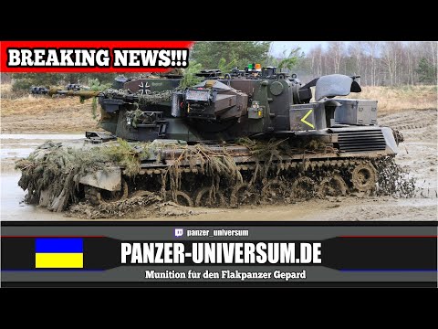 Munition aus Norwegen für den Flakpanzer Gepard - Munitionsfabrik in Rumänien - Breaking News