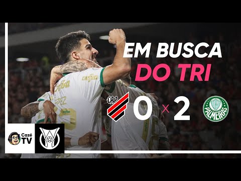 Gols e lances de Athletico Paranaense x Palmeiras