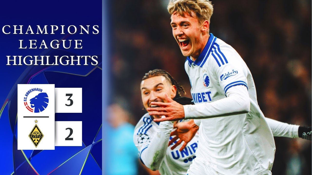 FC Copenhagen vs Kairat Almaty Match Review Season 2025/2026