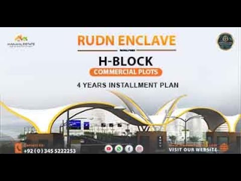 H Block offers limited commercial plots at reasonable prices RUDN Enclave investment opportunity