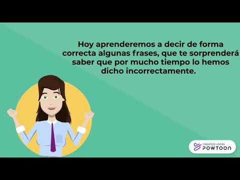 Buen uso del idioma, final