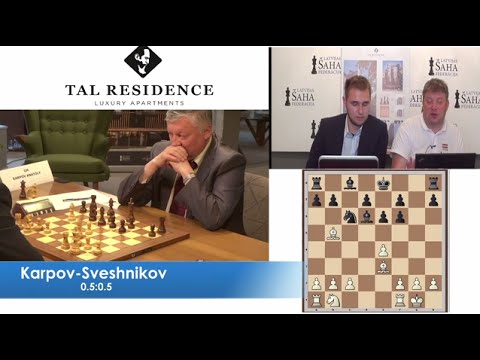 E.Sveshnikov vs A.Karpov - Game 2