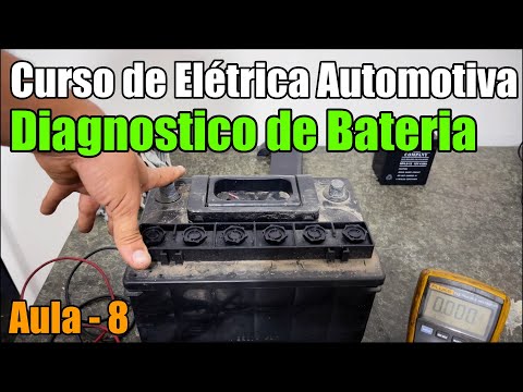 Diagnostico de Bateria e Carga  - Curso de Elétrica Automotiva - Aula 8