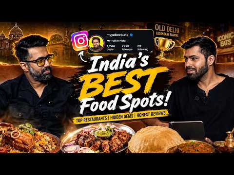 Delhi's Best Restaurants & Street Food | Best Places to Eat in India | Himanshu Sehgal