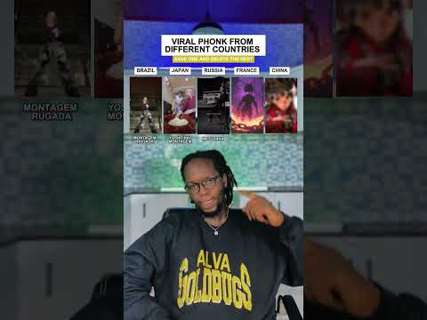 Viral Phonk From Different Countries: MONTAGEM RUGADA #shorts #phonk