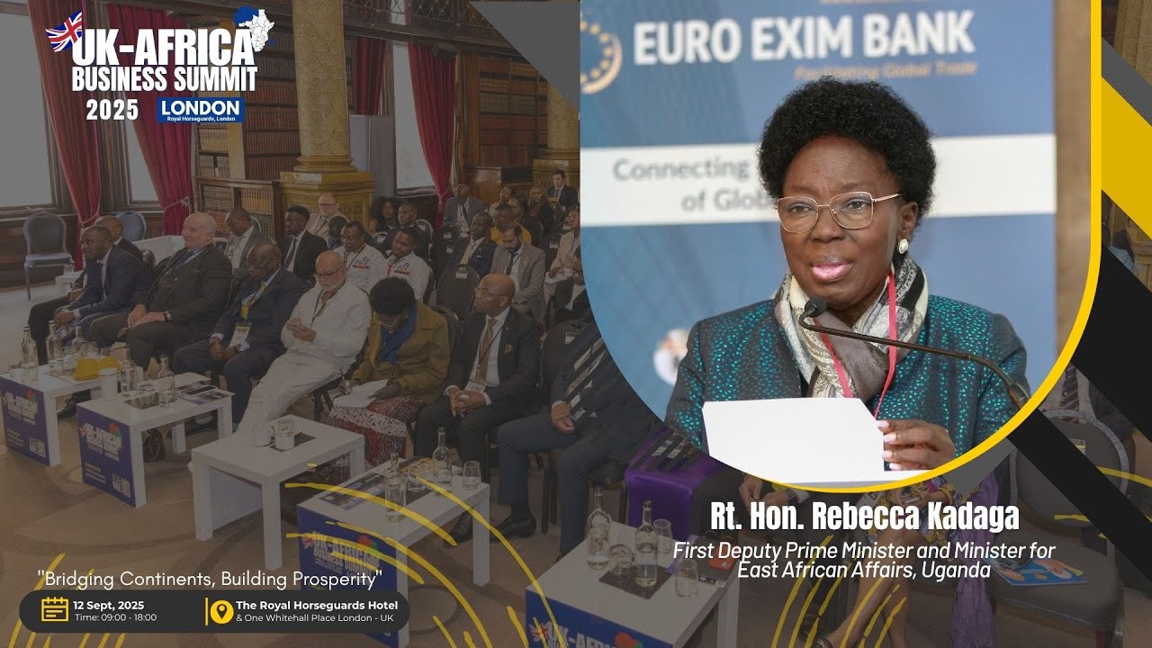🚀 Rt. Hon. Rebecca Kadaga: AfCFTA to Drive Africa’s Trade Revolution | UK–Africa Summit 2025
