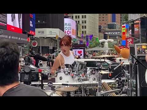 The Warning - "Sharks" - "Pop Up Concert" - Times Square - New York City, NY - September 6, 2024
