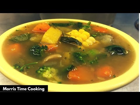 How To Make Vegetable Soup | Lesson #35 | Morris Time Cooking