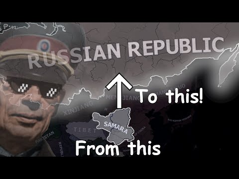 How One Man United All Of Russia! - Hearts of Iron 4 The New Order
