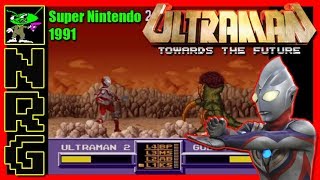 NRG: 5-10 Minutes of Gameplay - Ultraman:Towards the Future [Super Nintendo]