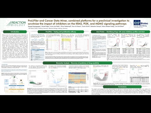 Poster presentation and Q&A about ProLiFiler and Cancer Data Miner