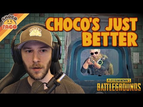 chocoTaco's Crazy and Not Scared At All ft. Boom - PUBG Gameplay